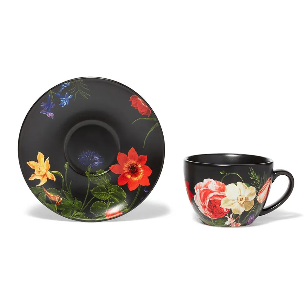 The Metropolitan Museum of Art Tableware*Midnight Garden Teacup And Saucer