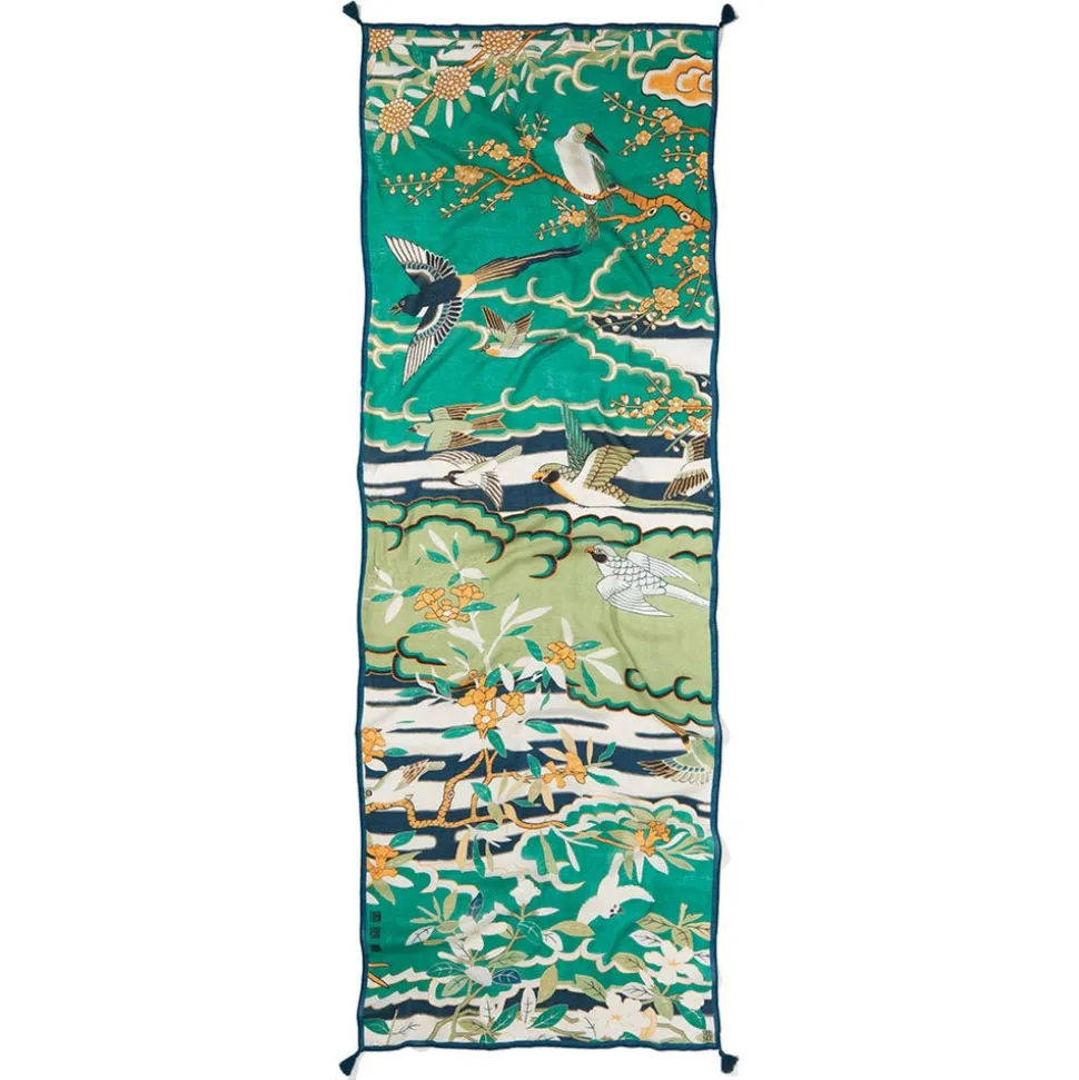 The Metropolitan Museum of Art Scarves & Wraps*Ming Birds And Flowering Branches Oversize Oblong Scarf