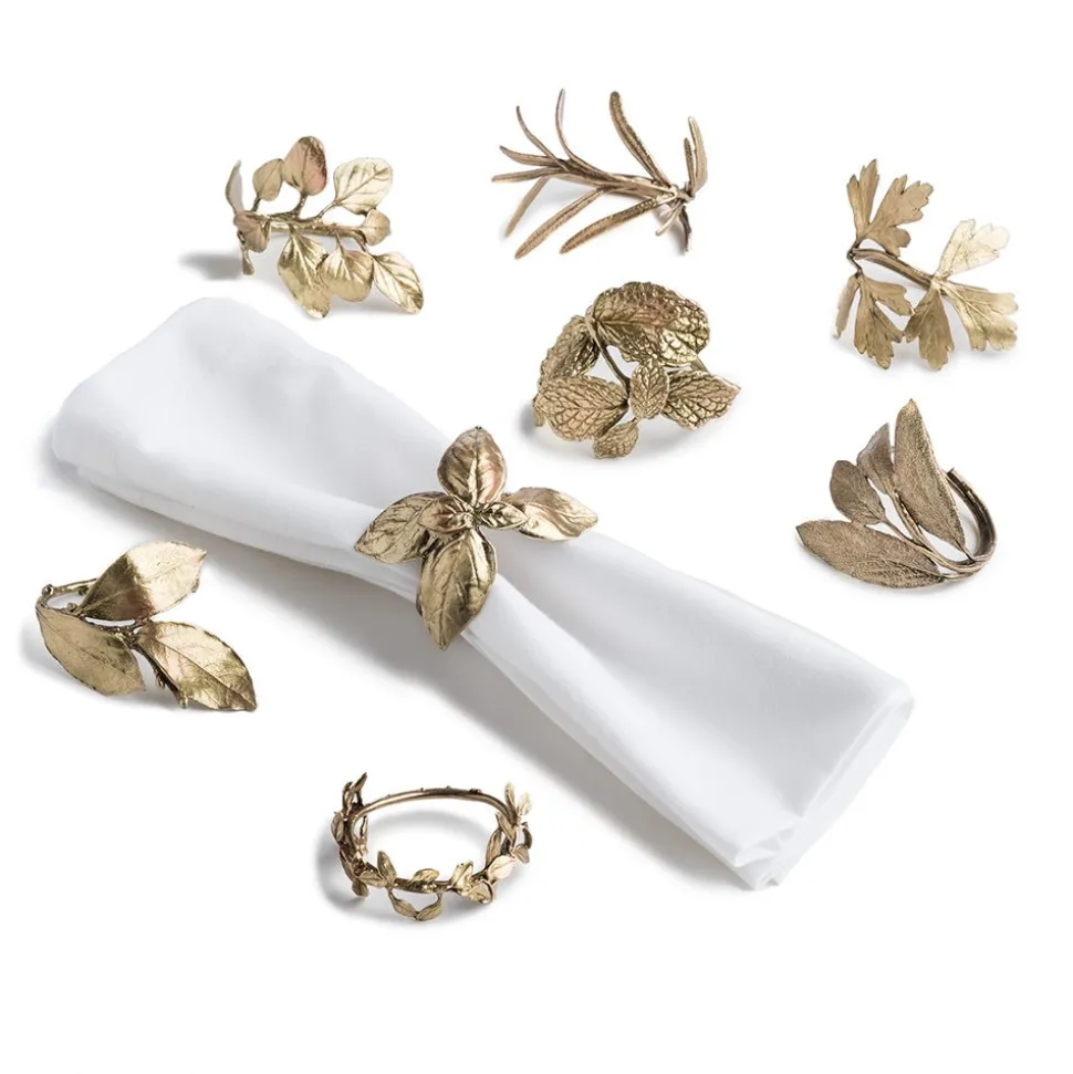 The Metropolitan Museum of Art Tableware*Mixed Herb Napkin Ring Set