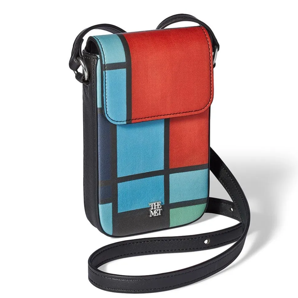 The Metropolitan Museum of Art Bags*Mondrian Composition Crossbody Phone Purse