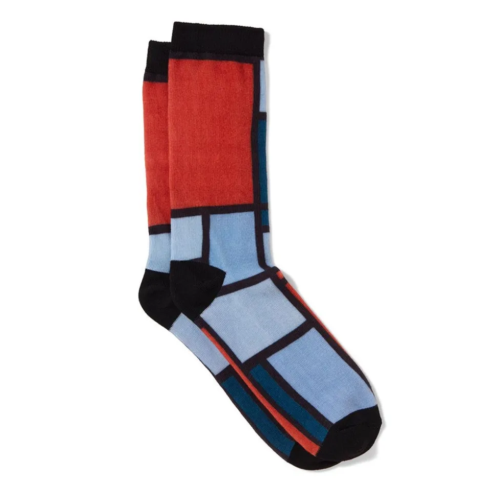 The Metropolitan Museum of Art Small Accessories*Mondrian Composition Men'S Socks