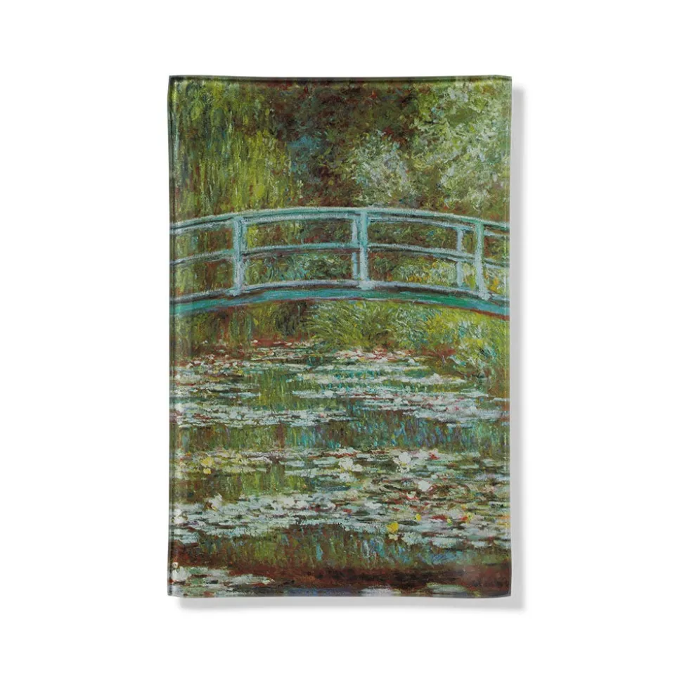 The Metropolitan Museum of Art Decorative Accents*Monet Bridge And Water Lilies Glass Tray