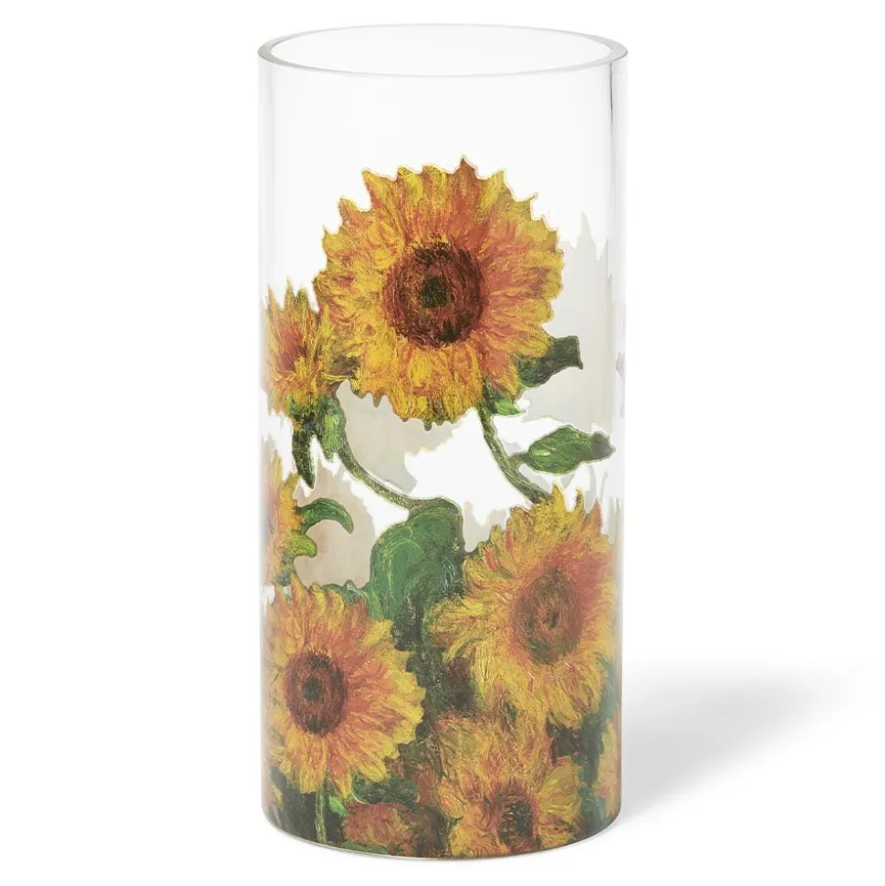 The Metropolitan Museum of Art Decorative Accents*Monet Sunflowers Glass Vase