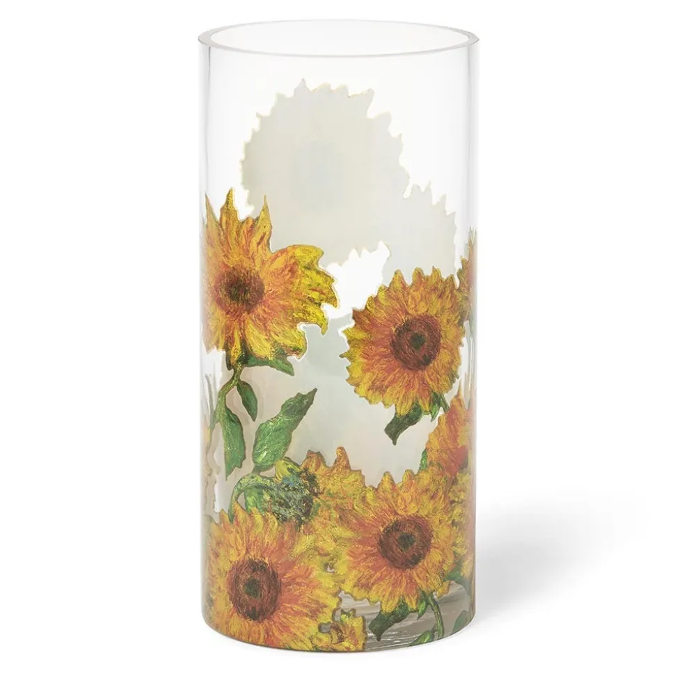 The Metropolitan Museum of Art Decorative Accents*Monet Sunflowers Glass Vase