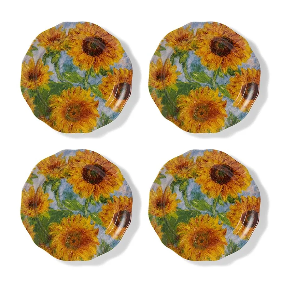 The Metropolitan Museum of Art Tableware*Monet Sunflowers Side Plate Set