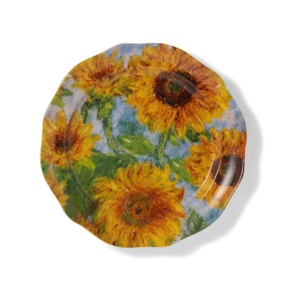 The Metropolitan Museum of Art Tableware*Monet Sunflowers Side Plate Set