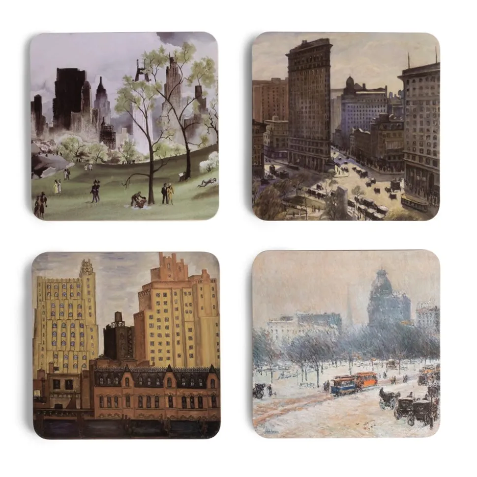 The Metropolitan Museum of Art Tableware*New York In Art Coasters