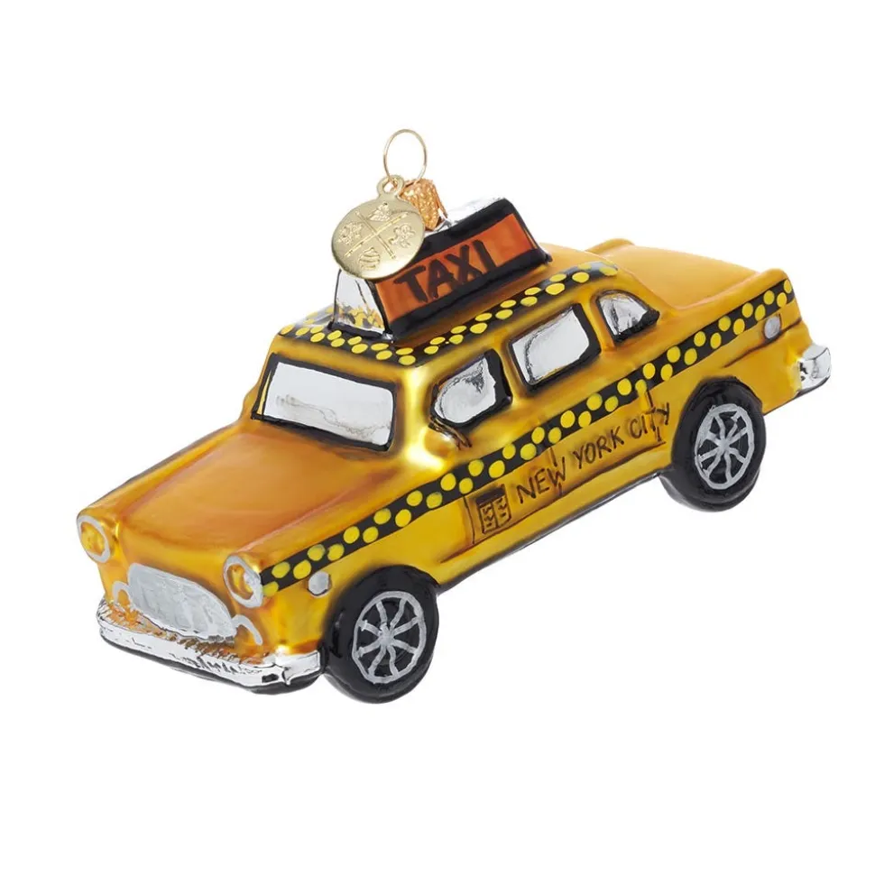 The Metropolitan Museum of Art Ornaments*Nyc Taxi Glass Ornament