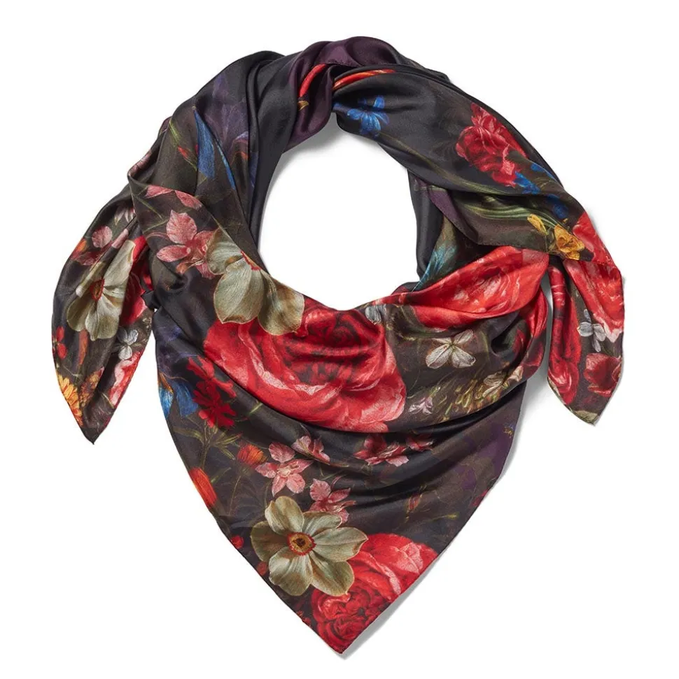 The Metropolitan Museum of Art Scarves & Wraps*Peeters Bouquet Of Flowers Oversize Oblong Scarf