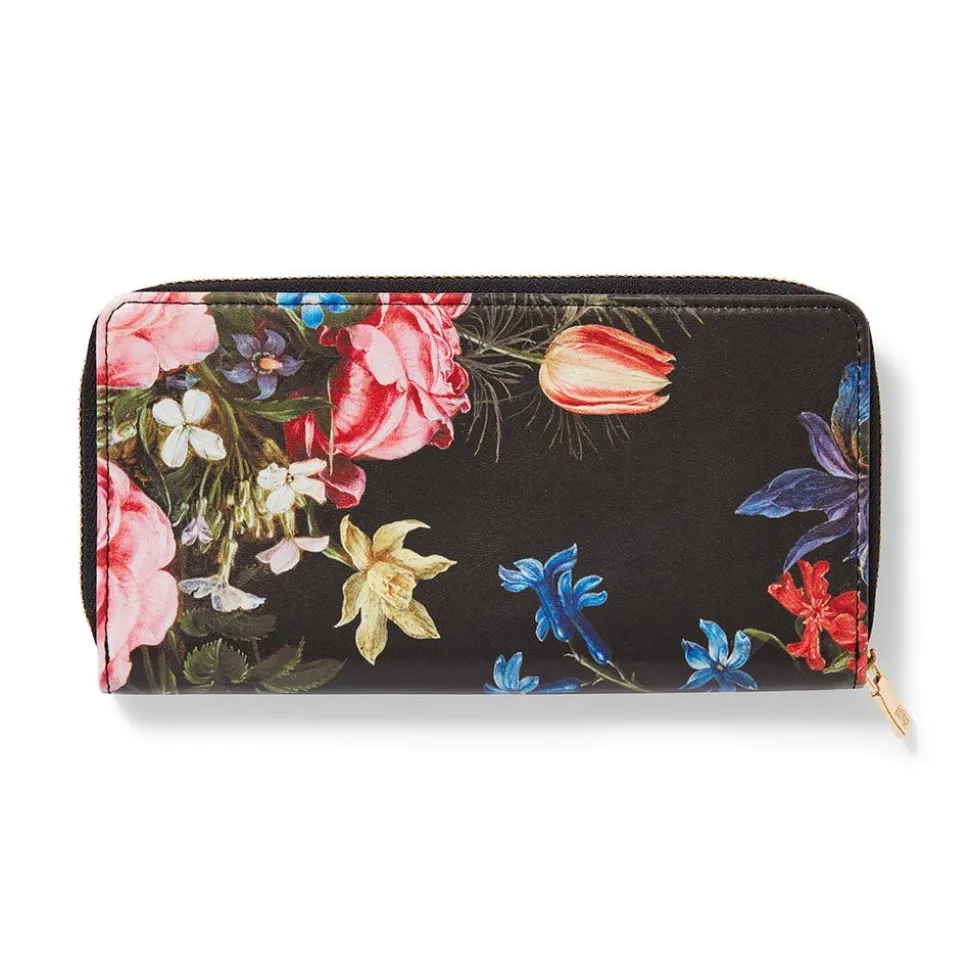 The Metropolitan Museum of Art Small Accessories*Peeters Bouquet Of Flowers Zip Wallet