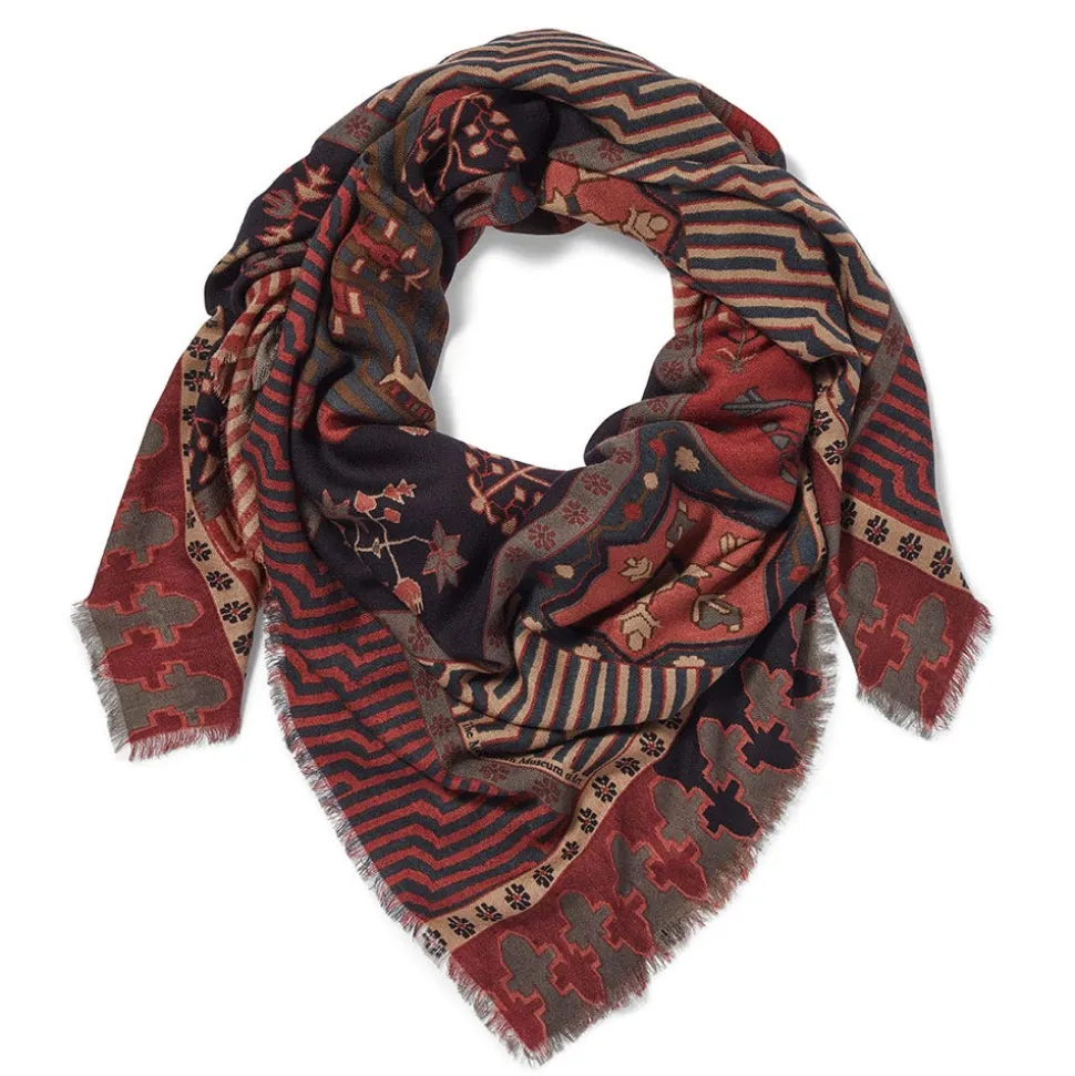 The Metropolitan Museum of Art Scarves & Wraps*Persian Garden Oversize Square Wool Scarf