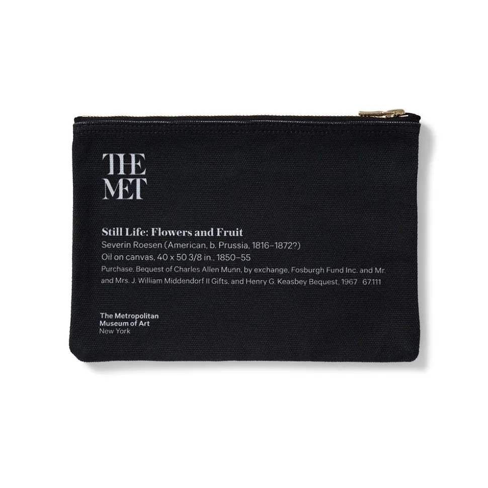 The Metropolitan Museum of Art Bags*Roesen Still Life Zip Pouch