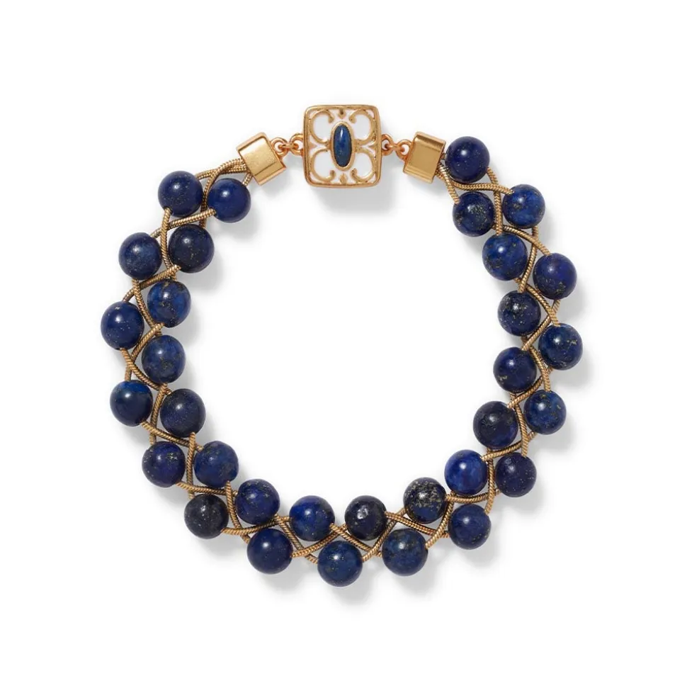 The Metropolitan Museum of Art Bracelets*Spanish Baldric Lapis Braided Bracelet