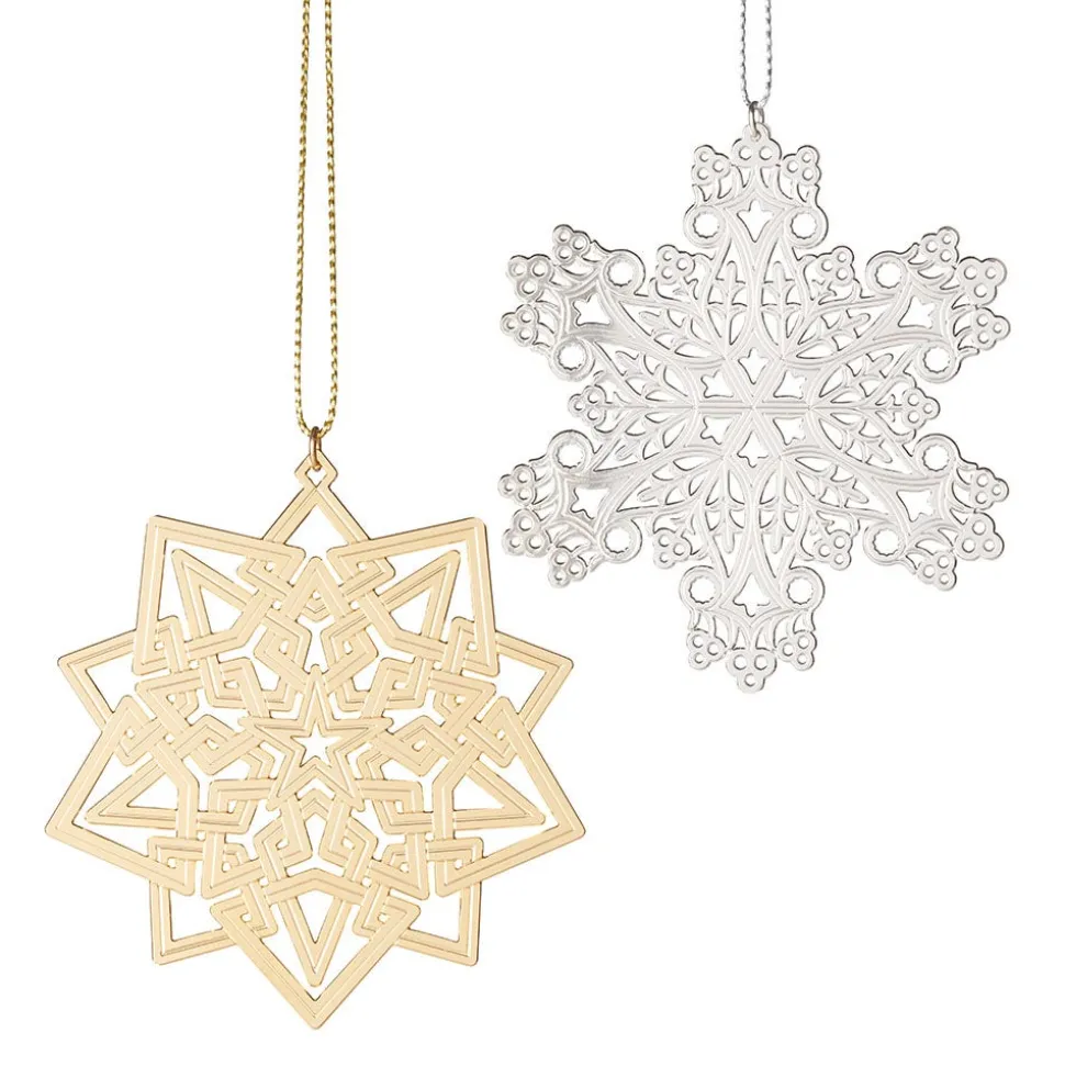 The Metropolitan Museum of Art Ornaments*2023 Star And Snowflake Ornament Set