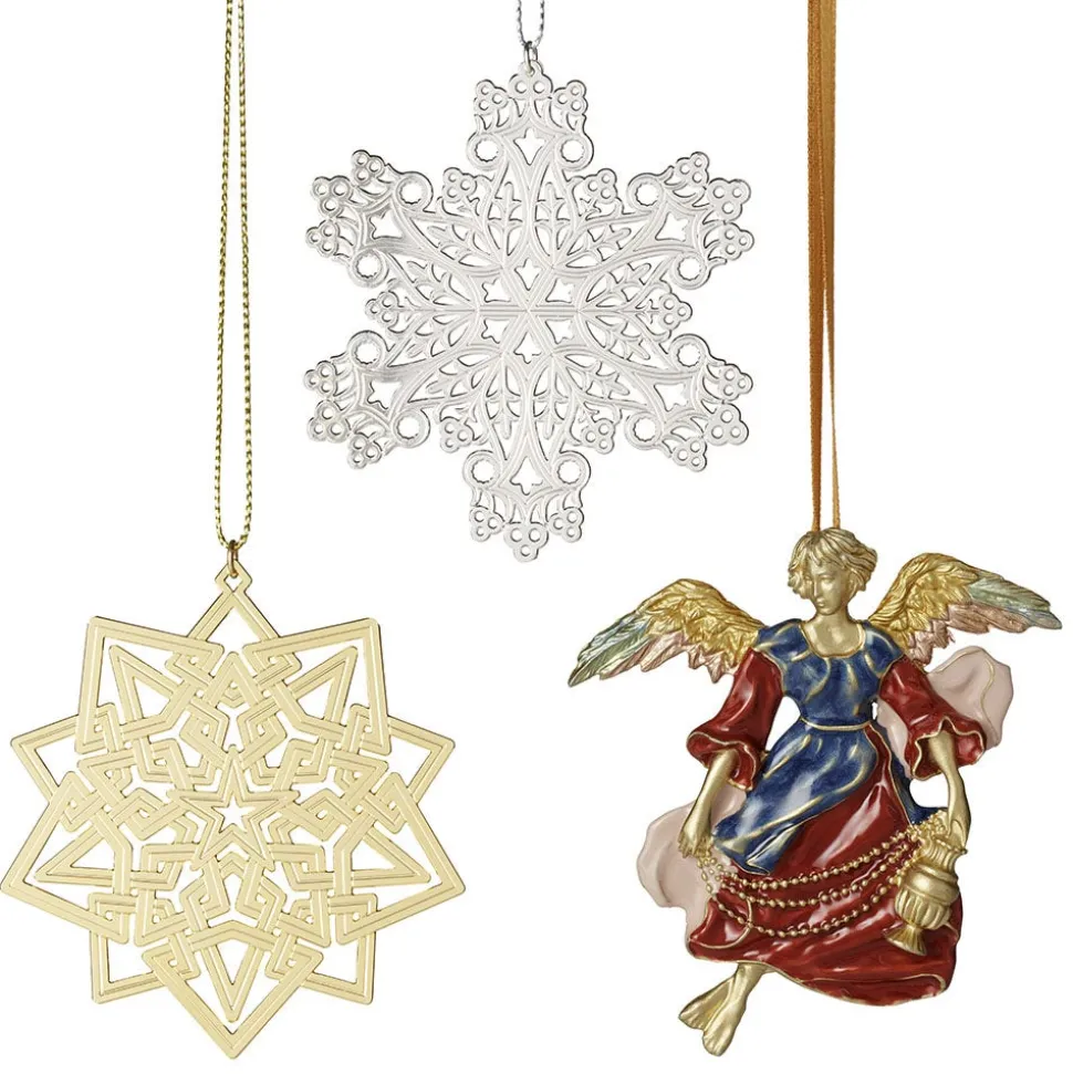 The Metropolitan Museum of Art Ornaments*2023 Star, Snowflake, And Angel Tree Ornament Set