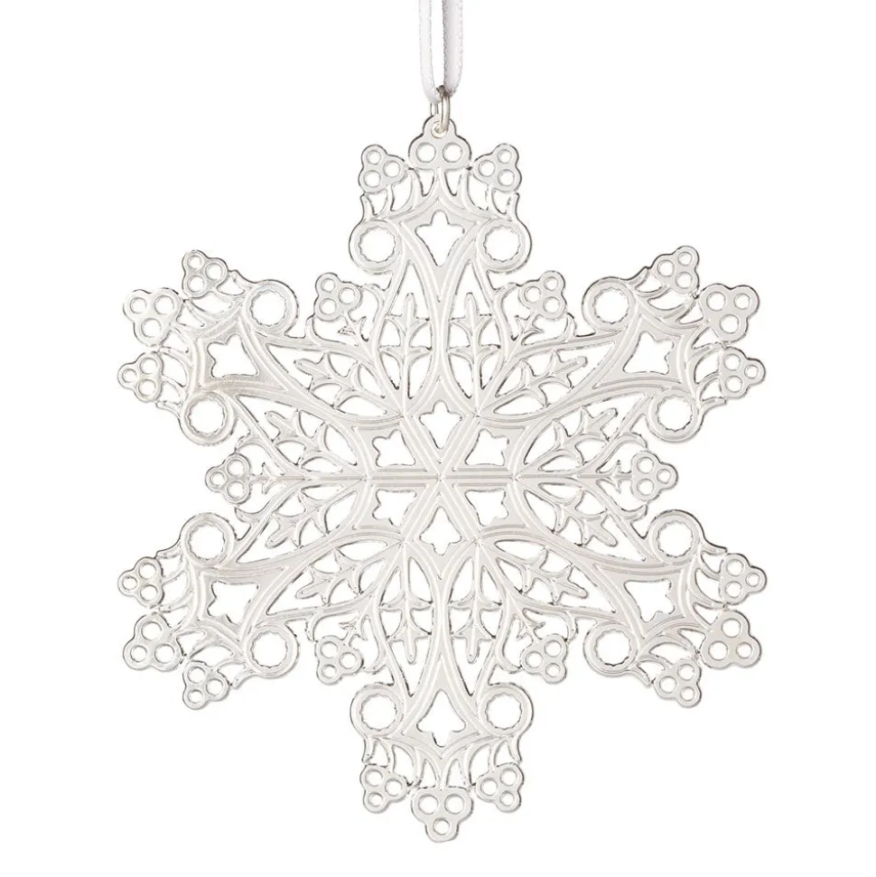 The Metropolitan Museum of Art Ornaments*2023 Sterling Silver Snowflake Ornament