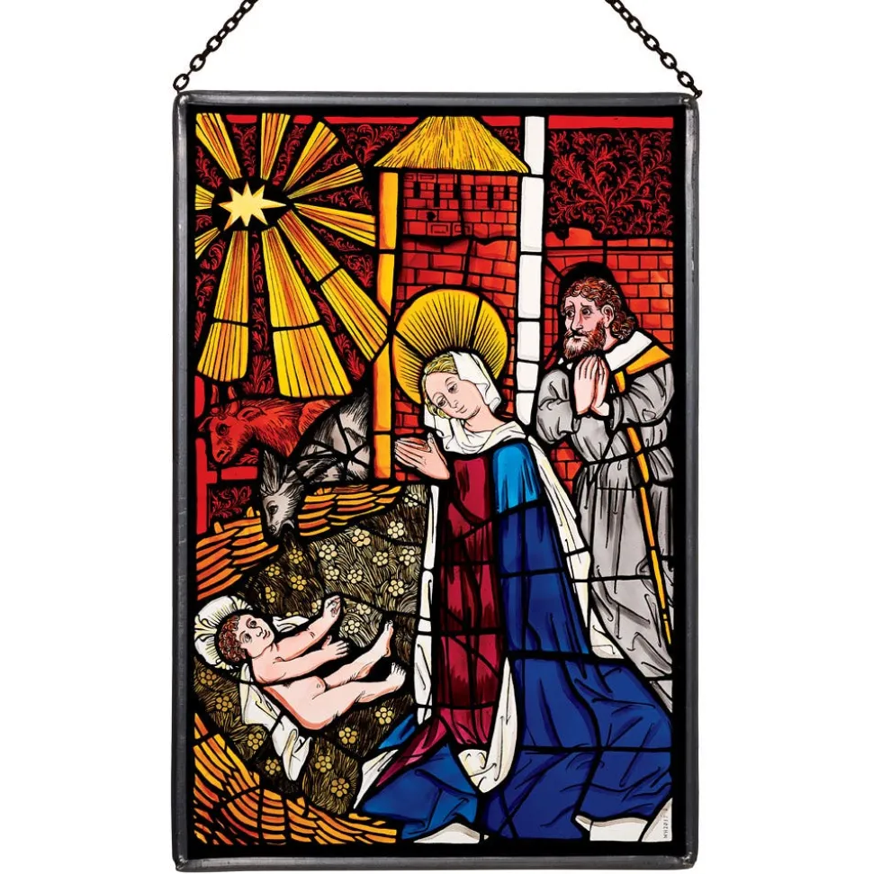 The Metropolitan Museum of Art Decorative Accents*The Nativity Glass Panel