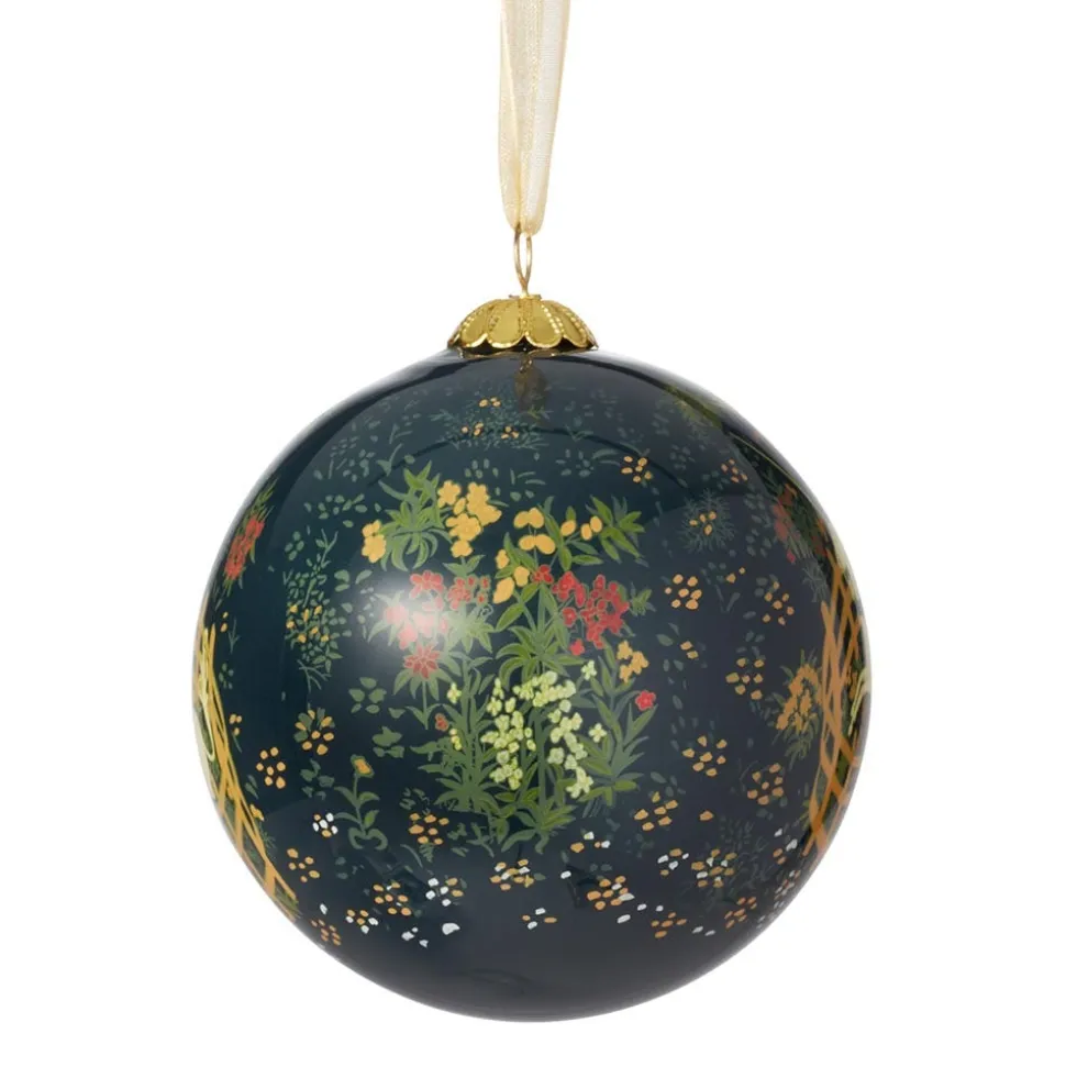 The Metropolitan Museum of Art Ornaments*Unicorn In A Garden Hand-Painted Glass Ornament