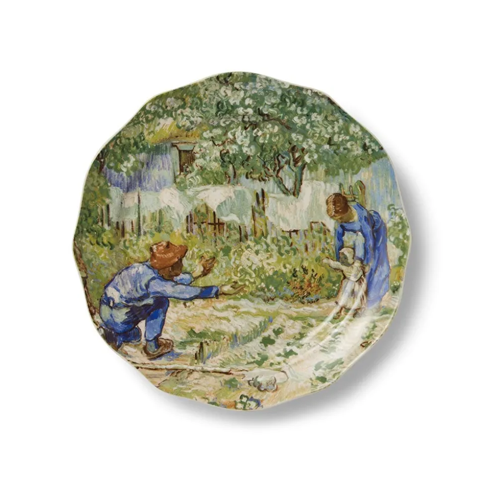 The Metropolitan Museum of Art Tableware*Van Gogh First Steps Salad Plate