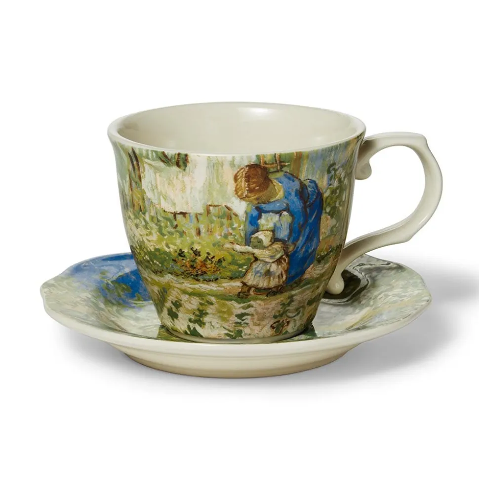 The Metropolitan Museum of Art Tableware*Van Gogh First Steps Teacup And Saucer