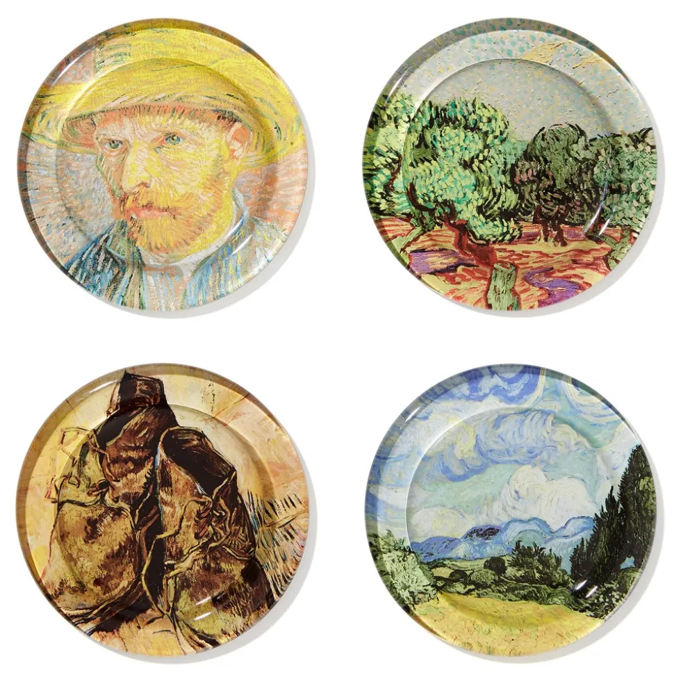 The Metropolitan Museum of Art Tableware*Van Gogh Glass Coasters