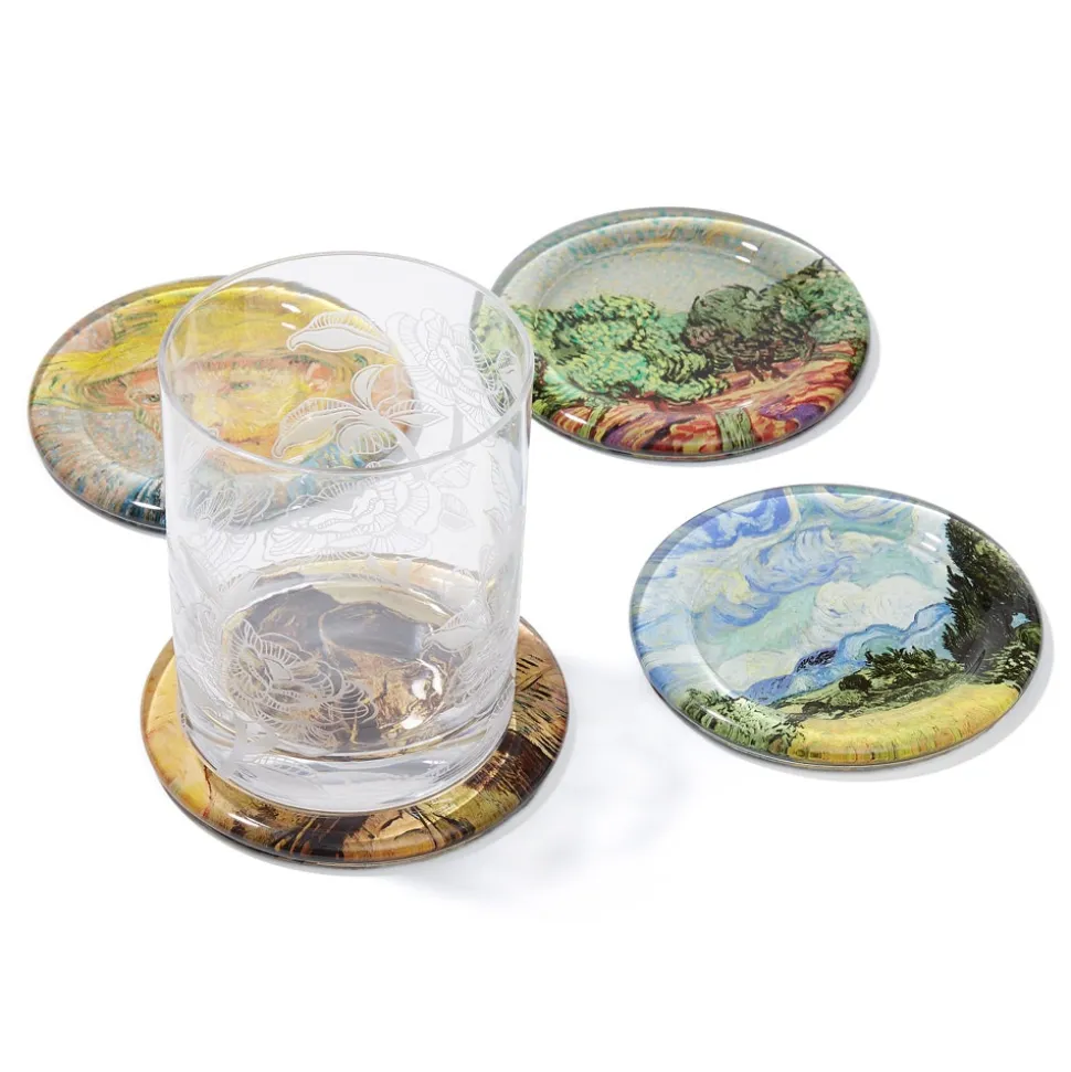 The Metropolitan Museum of Art Tableware*Van Gogh Glass Coasters