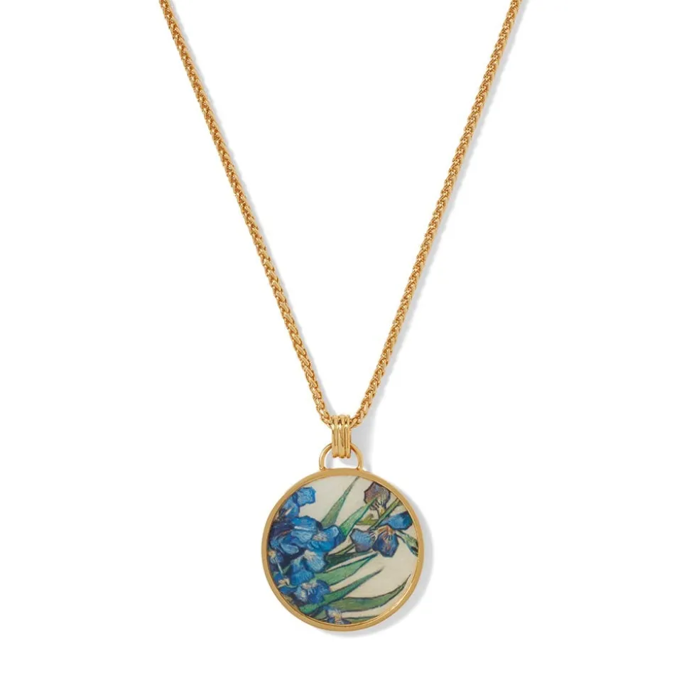 The Metropolitan Museum of Art Necklaces*Van Gogh Irises Enamel Pendant Necklace