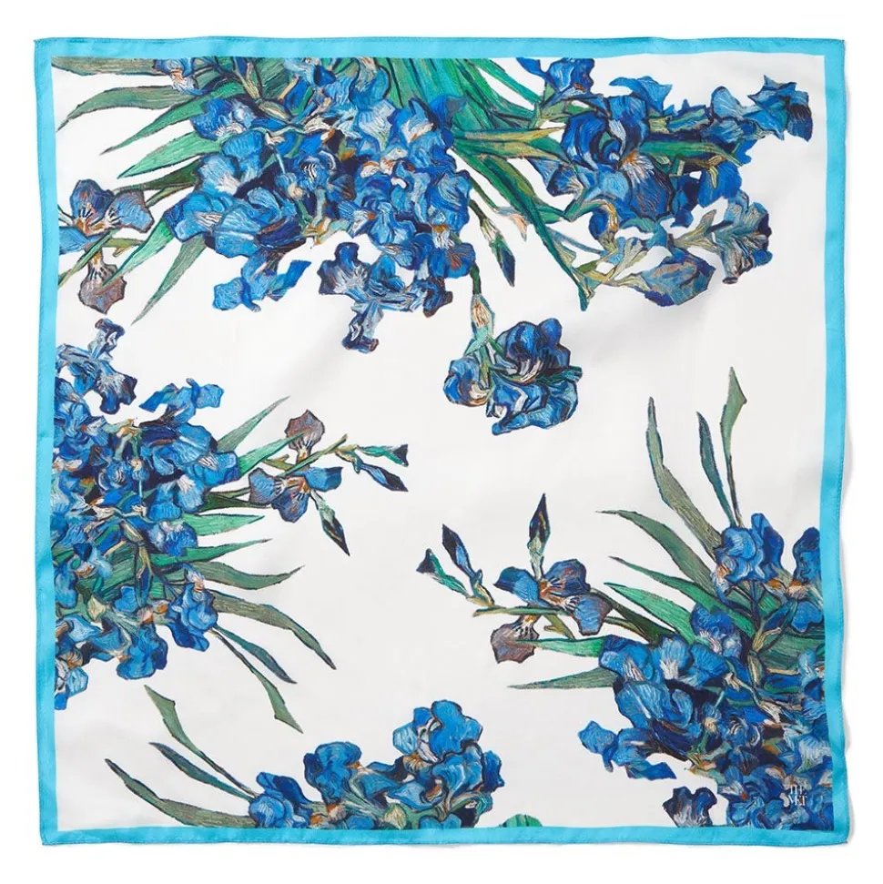 The Metropolitan Museum of Art Scarves & Wraps*Van Gogh Irises Silk Neckerchief