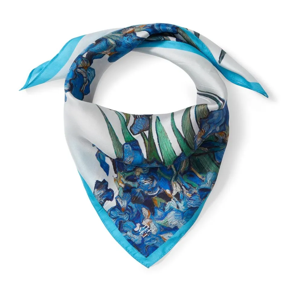 The Metropolitan Museum of Art Scarves & Wraps*Van Gogh Irises Silk Neckerchief