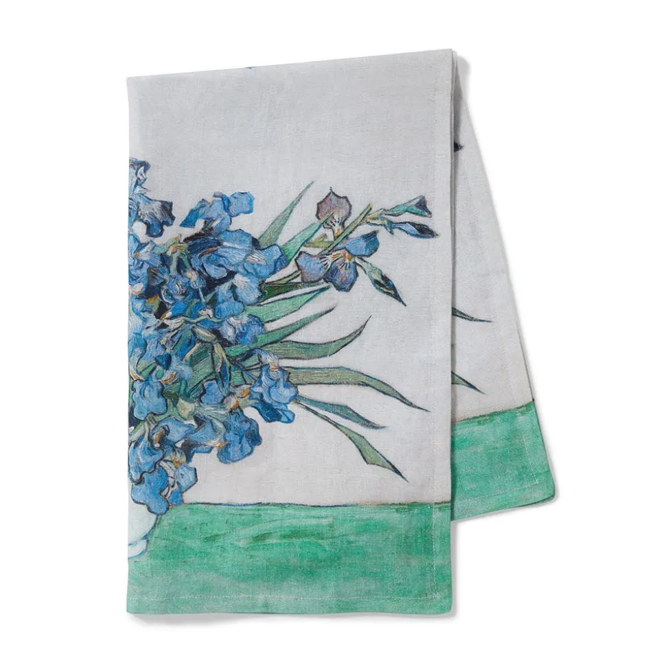 The Metropolitan Museum of Art Decorative Accents*Van Gogh Irises Tea Towel