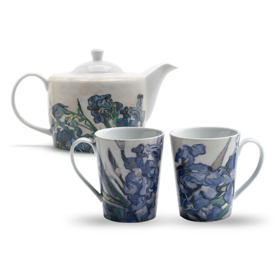 The Metropolitan Museum of Art Tableware*Van Gogh Irises Teapot And Mug Set