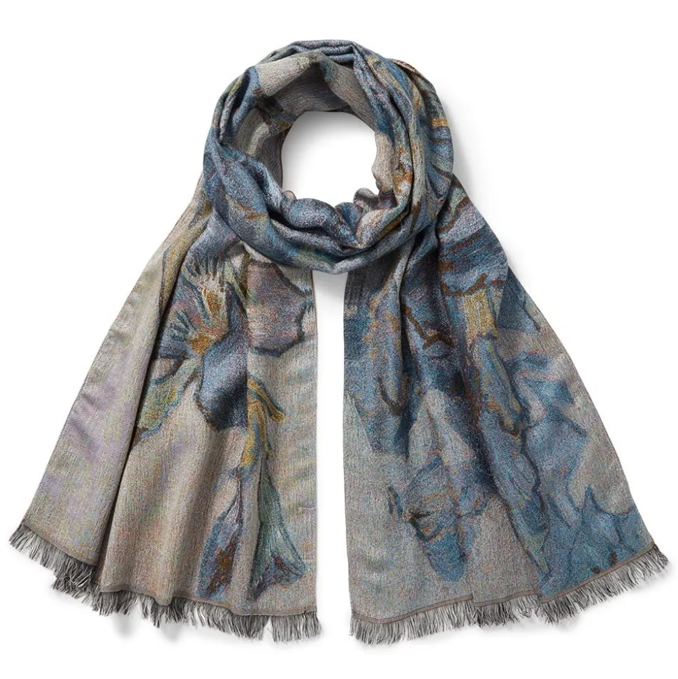 The Metropolitan Museum of Art Scarves & Wraps*Van Gogh Irises Wool-Blend Shawl