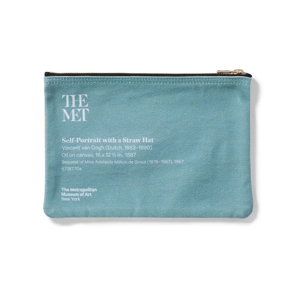 The Metropolitan Museum of Art Bags*Van Gogh Self-Portrait Zip Pouch