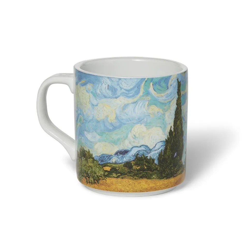 The Metropolitan Museum of Art Tableware*Van Gogh Wheat Field With Cypresses Mug