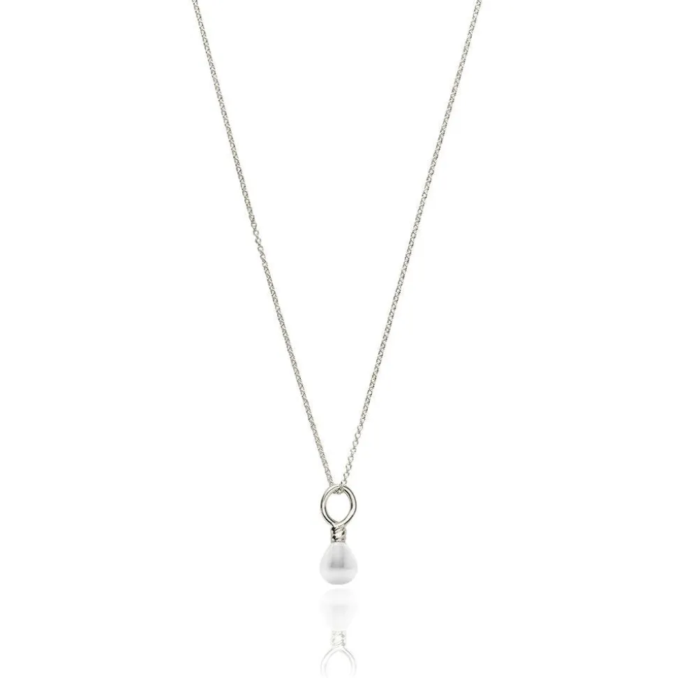 The Metropolitan Museum of Art Necklaces*Venus Pearl Silver Pendant Necklace, White