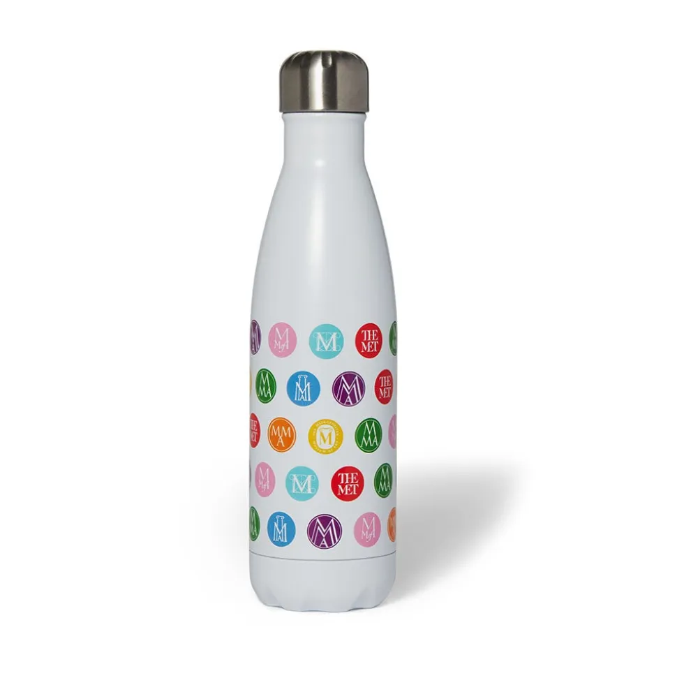 The Metropolitan Museum of Art Tableware*Vintage Met Logos Water Bottle