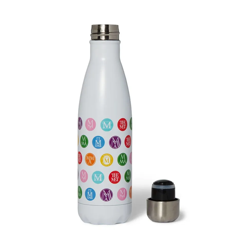 The Metropolitan Museum of Art Tableware*Vintage Met Logos Water Bottle