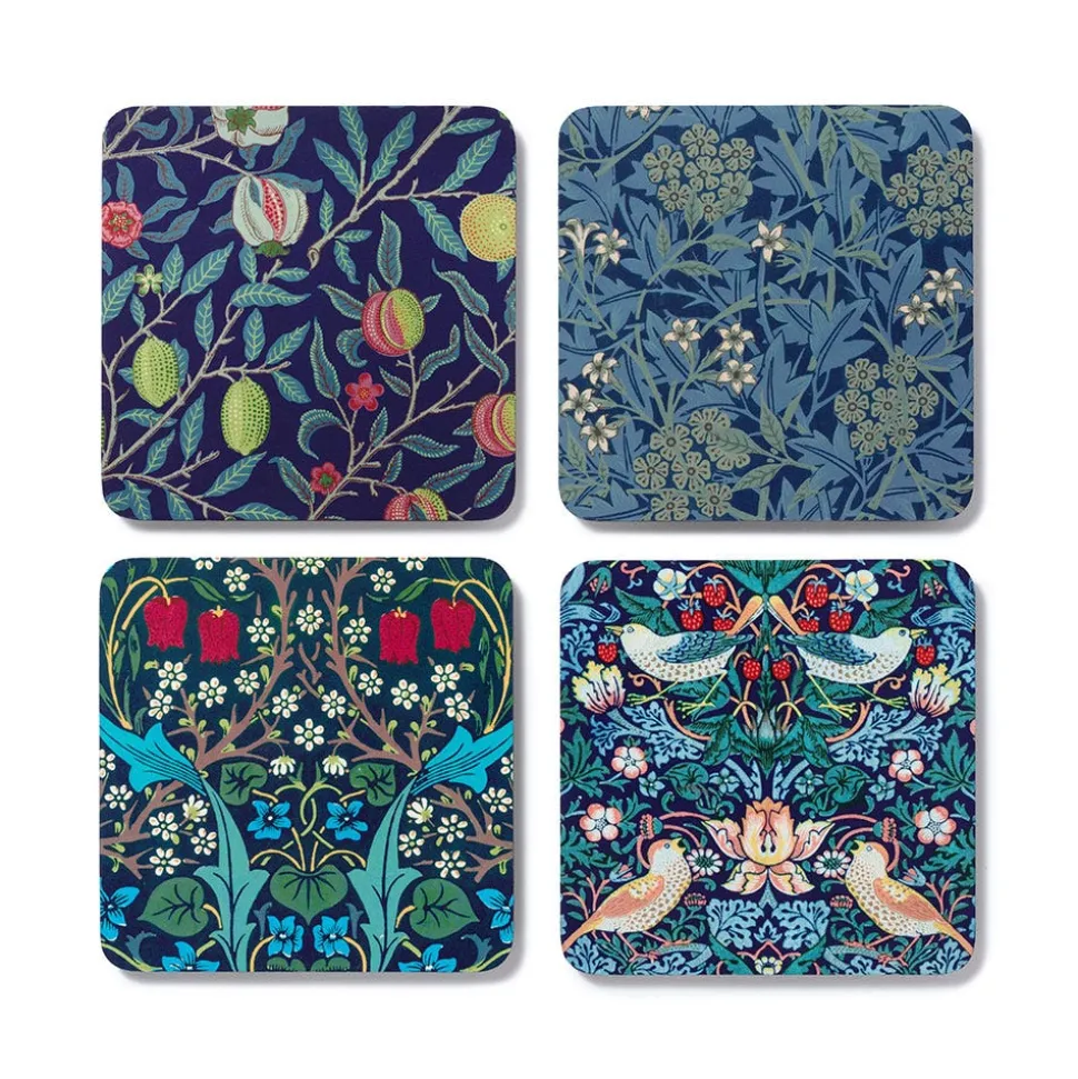 The Metropolitan Museum of Art Tableware*William Morris Patterns Coasters