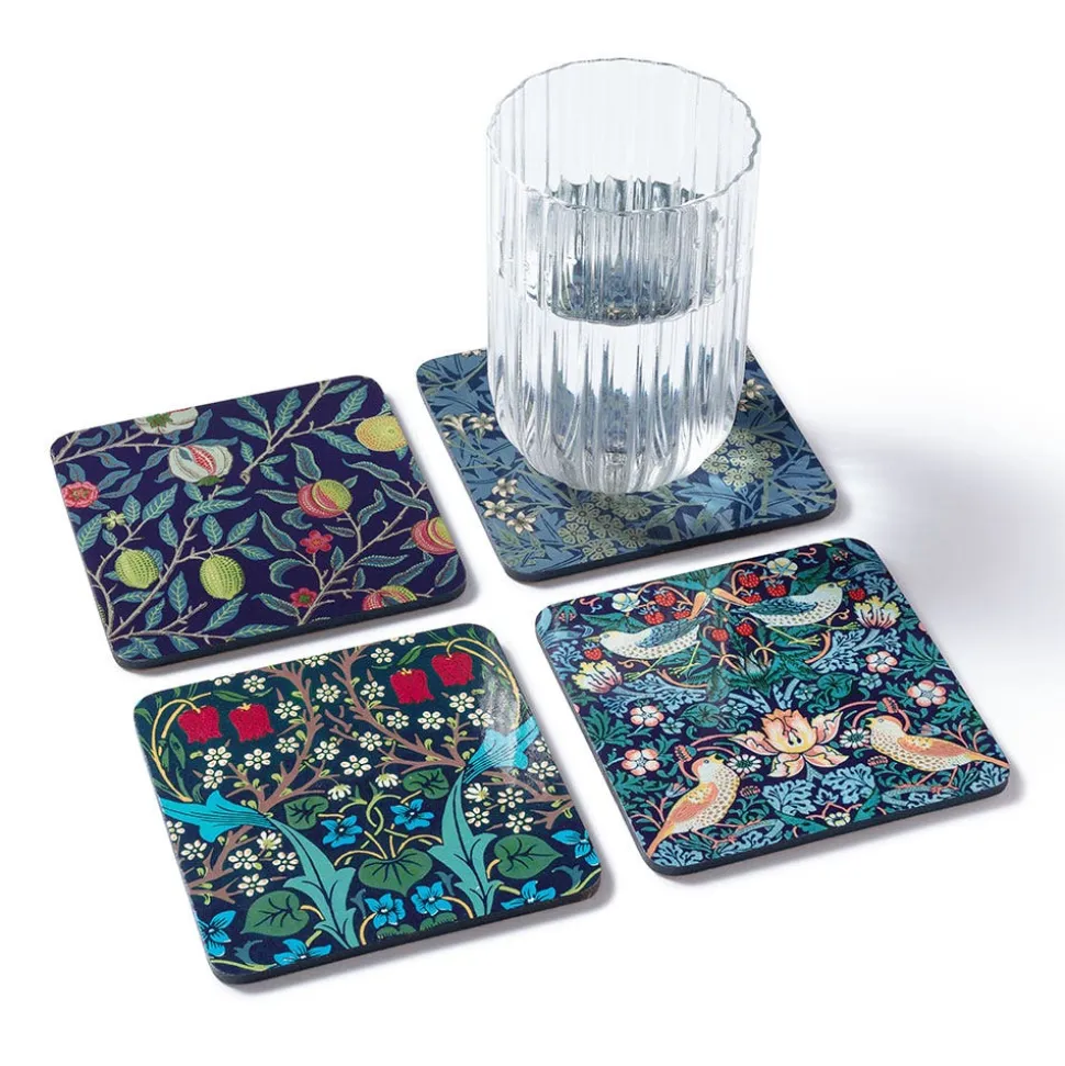 The Metropolitan Museum of Art Tableware*William Morris Patterns Coasters