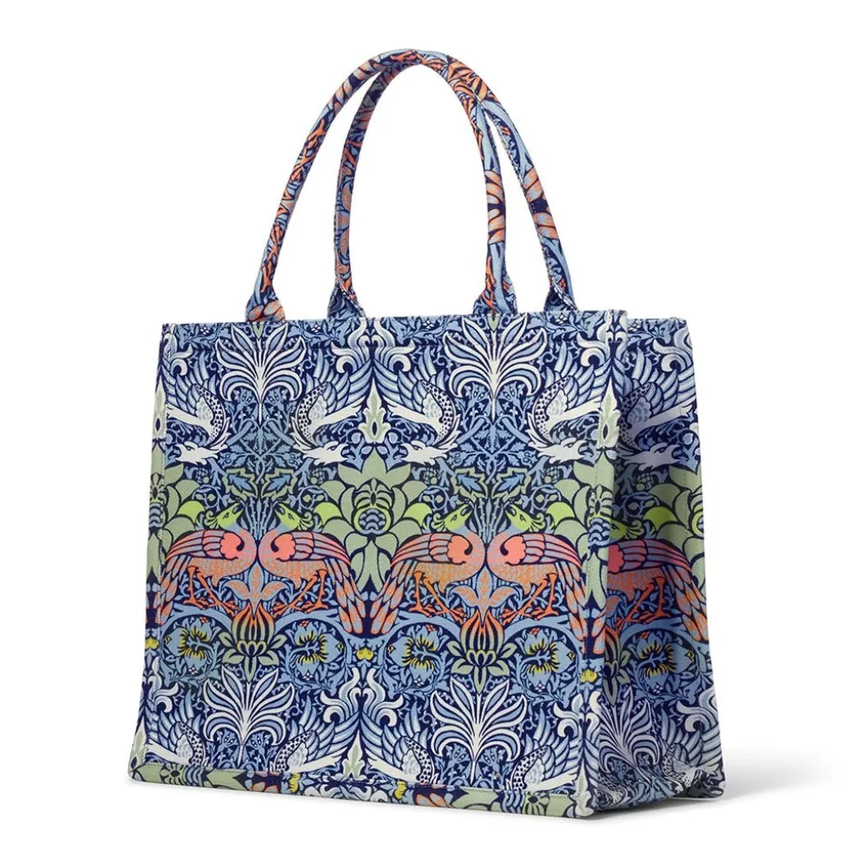 The Metropolitan Museum of Art Bags*William Morris Peacock And Dragon Oversize Structured Tote